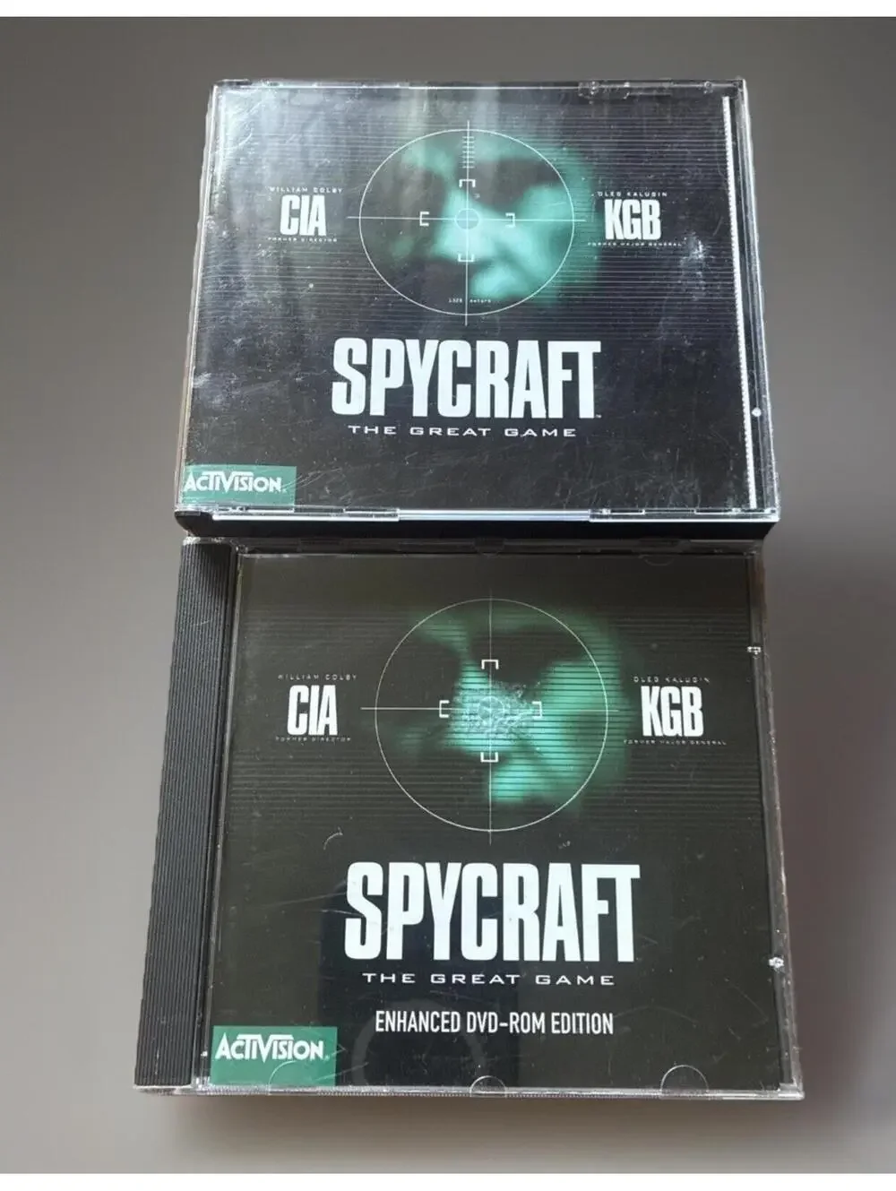 Spycraft The Great Game Pc 1996 Activision 3-Disc Set With Expansion Rare